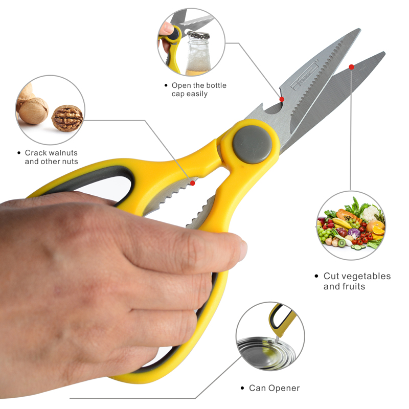 MULTIPURPOSE KITCHEN SCISSORS 21CM Wholesale,MULTIPURPOSE KITCHEN SCISSORS 21CM