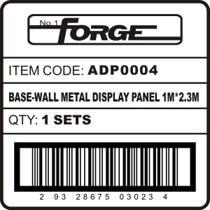 Base-wall Metal Display Panel wholesale