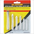 FORGE® 6PCS Glass & Tile Drill Bits Set 