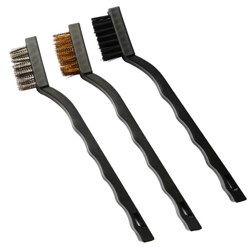 3PCS Mini Wire Brush Set