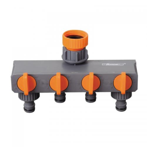 Tap Adaptor 4 Way ABS Wholesale Price