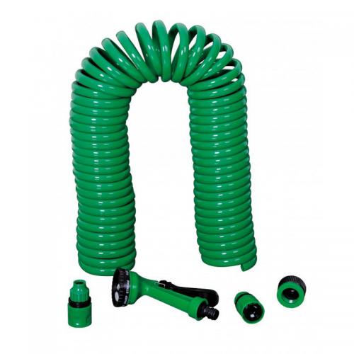 Garden Hose 15M Coiled W/Fittings Wholesale Price